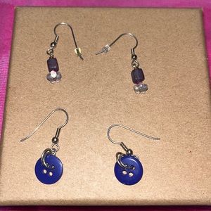 BUNDLE handmade drop earrings